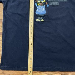 Vtg Y2K Platinum Fubu Fat Albert Junkyard Gang T-Shirt Mens XL Blue Hip Hop