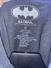 DC Comics Batman and Robin T Shirt MENS SIZE XLARGE BLACK