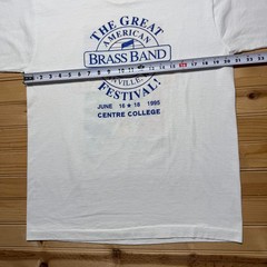 Vintage 1995 Brass Band The Great Festival Danville Kentucky T-Shirt USA – Large