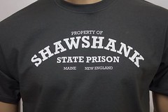 Shawshank Redemption (1994) inspired mens film t-shirt -Shawshank State Prison