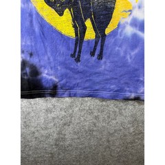 Disney Hocus Pocus Tie Dye Shirt Mens Medium Purple Black Binx Cat Halloween Tee