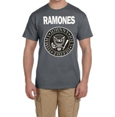 RAMONES PUNK ROCK Black T Shirt