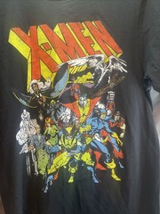 Unisex Marvel SM x Men T Shirt Size Small Black Short Sleeve
