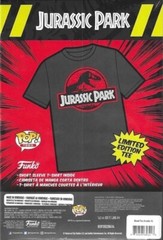 Funko Pop Tees Jurassic Park T-Shirt, Size M, XL & 2 XL – New / Sealed