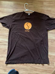 SIRE RECORDS PROMO VINTAGE SHIRT XLARGE TALKING HEADS RAMONES PUNK NEW WAVE