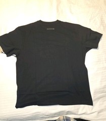 Essentials Fear of God Men’s Black Logo Crew Neck T-Shirt L Short Sleeve
