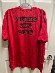 RUSSELL ATHLETIC DRI-POWER TEE T-SHIRT ANOTHER DAY ANOTHER SH*T SHOW SM-3XL NEW