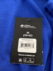 ATHLETIC WORKS DRIWORKS BLUE FIRE TRI BLEND MUSCLE Tank Sz M*