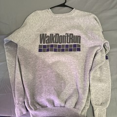 1988 Walk Don’t Run Grey/purple Vintage Shirt Men’s XL