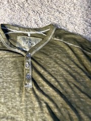 Buckle Black Shirt Adult Extra Large 1XL Green Short Sleeve Casual Mens A234****