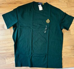 Polo Ralph Lauren T Shirt GREEN with Polo Logo 2XB 2TG