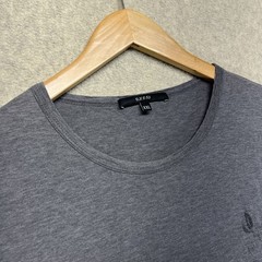 Gucci Men’s Graphic T-Shirt Gray Crew Neck Tee XXL Italy