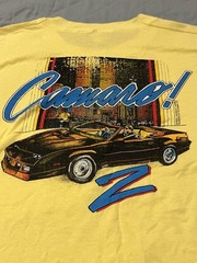 🟨🟨🟨 VINTAGE 1991 CHEVY CAMARO Z/28 MEN’S XL SHIRT MADE IN USA 🇺🇸 CHEVROLET