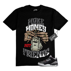 3 Cement Fire Red Cement Grey Elephant Print White Black T Shirt to Match MM
