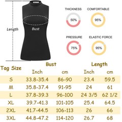 Men’s Sleeveless Turtleneck Tee Solid Tank T Shirt Thermal Pullover Top Slim Fit