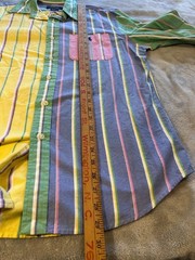 Polo Ralph Lauren Men’s Multi-Color Striped Long Sleeve Shirt size medium