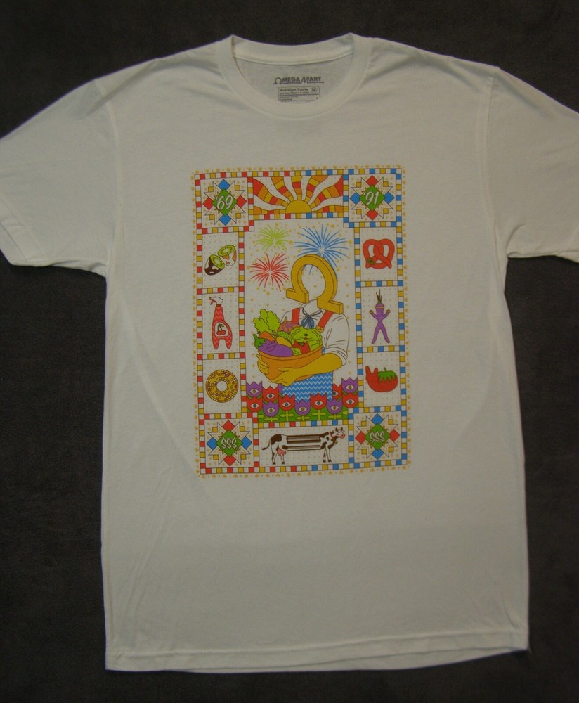 SALE Meow Wolf Omega Mart T-Shirt Area 15 Las Vegas White Shirt