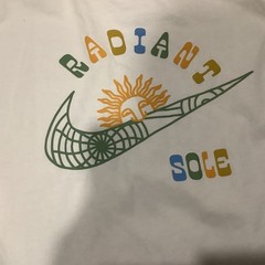 Nike Radiant Sole T-Shirt Sz Small Loose Fit Short Sleeve Tee