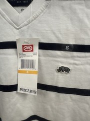 ECKO Unltd. Vintage Men’s Stripe V-Neck T-Shirt ( 3 Pieces / One Price ) Small
