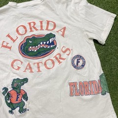 Hollister Boxy Florida Gators Graphic Tee Large L White Short Sleeve Crew Neck