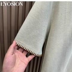 Men’s Henley Shirt Old Money Style Short Sleeve Casual Slim Fit Knit T-Shirt