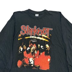 Vintage Slipknot Shirt Large Y2K Long Sleeve Tour Concert Nu Metal Rock Band Tee