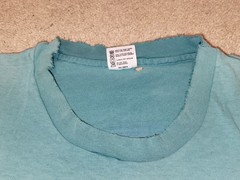 Vtg 90s Sun Faded WRV Wave Riding Vehicles Surf shirt Green Anvil Single Stitch