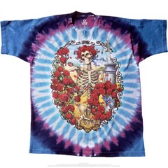 GRATEFUL DEAD-BERTHA 30TH ANNIVERSARY-2 Sd TIE DYE T SHIRT S-M-L-XL-2X,3X,4X,5X
