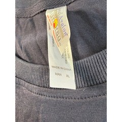 Royal Avalon Mens XL Navy Blue Bamboo Cotton Blend Stretch Crew Neck T-Shirt