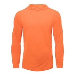 Men’s Long Sleeve Hooded Tees 5-Pack: Sun Protection for Work, Fishing, & Fun!