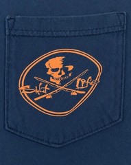 Salt Life Skull and Poles Short Sleeve Pocket Tee