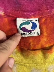 Vintage OG 1992 Grateful Dead Space Your Face Liquid Blue Tie Dye XL