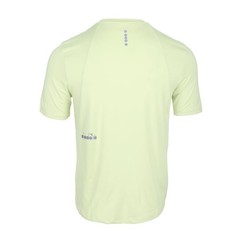 diadora Super Light Crew Neck Short Sleeve Athletic T-Shirt Mens Green Casual To