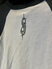 Vintage Rare Slipknot Large Metal Band Iowa Shirt USA 🇺🇸3/4 Sleeve Very Worn