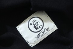 Men’s Hell star Classic Big Logo Water Printed Short sleeved T-shirt 2 Black