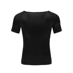 Men Body Slimming Tummy Shaper Underwear shapewear Waist Girdle T-Shirt Vest US