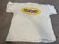90s Psyclone Rangers Band T-Shirt GEM Tag XL White Indie Rock Tee