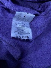 Travis Mathew Room with A View Purple Heather Golf T Shirt Men’s Sz LARGE Beach