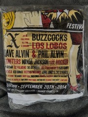 “Make the Music Go Bang Festival” 9/20/2014 Shirt Sz XXL New In Bag. X/Los Lobos