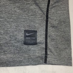 NIKE PRO Dri-FIT Fitted Short Sleeve Athletic T-Shirt Grey XXL