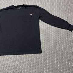 Dickies Men’s Long Sleeve – Black Size Medium Cotton Preowned Workwear Casual