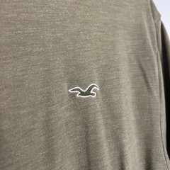 Hollister Olive Green men’s XL Crew Neck Short Sleeve Tshirt Light Weight