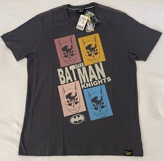 Batman Dark Knight DC Comics 75th Anniversary T Shirt Sz XL Rare Made For Taiwan