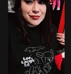 Too Tough To Die T-SHIRT THE RAMONES joey ramone vintage lamb riot grrrl punk