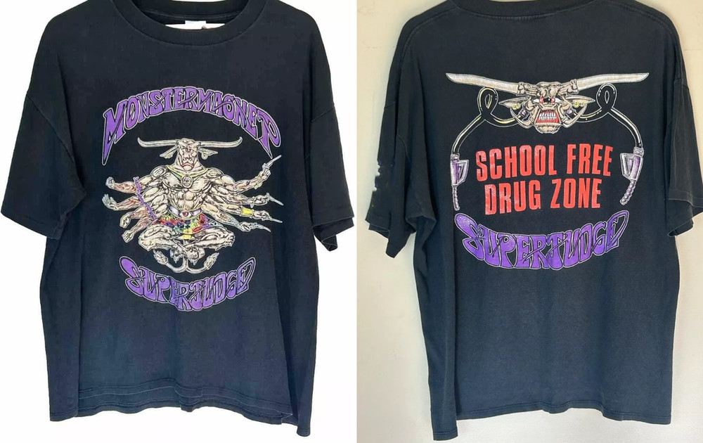 Monster Magnet School Free Drug Zone T Shirt Full Size S-5XL