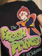 Fresh Saiyan Prince Shirt T-Shirt of bel air Saiyan vegeta dbz dragon ball z dbs