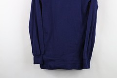 Vtg 90s Streetwear Mens Medium Blank Thermal Ribbed Knit Long Sleeve T-Shirt USA