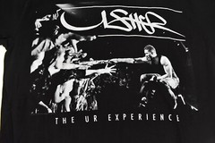 Usher Mens Adult #URXTOUR UR Experience Tour Black Shirt New S, M