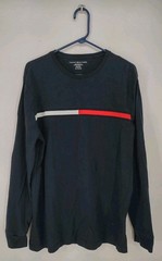 Tommy Hilfiger Regular Fit Pullover Shirt Men’s Size XL Long Sleeve Cotton