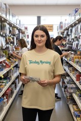 Tuesday Morning T-Shirt – Discount Retail Industry Bankrupt Logo Tee